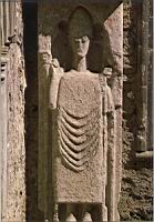 Irlande - Co Clare - Kilfenora - Sculpture romane